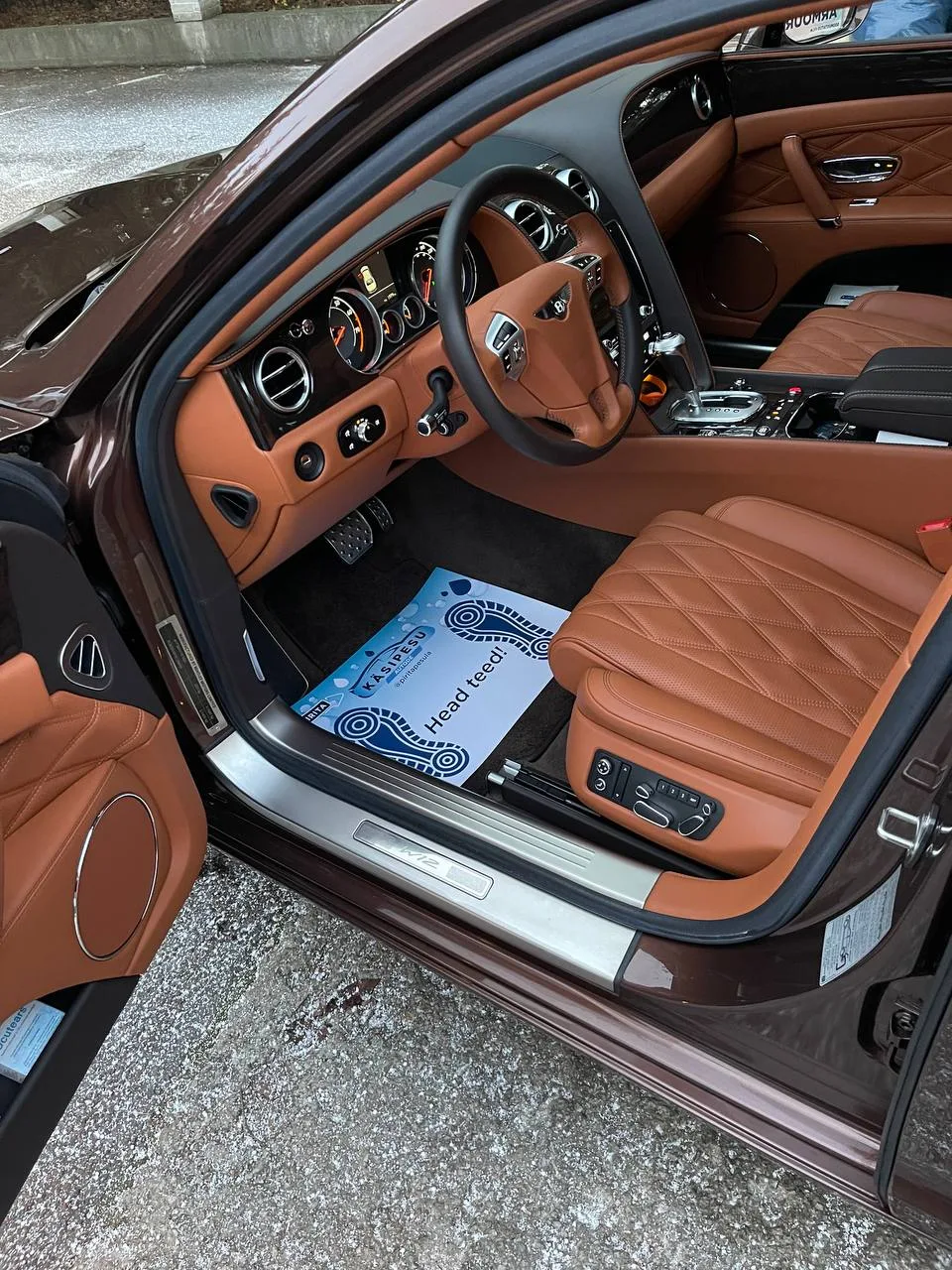 Photo of dry cleaning of textile car seats in Tallinn