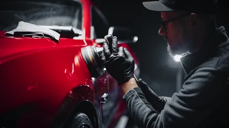 Professional car polishing in Tallinn
