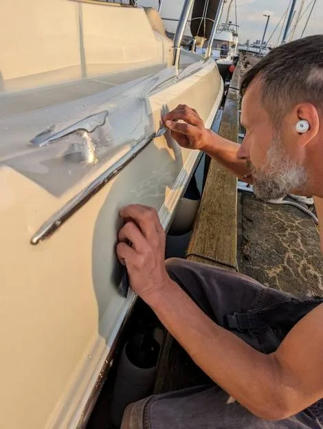 Protective film for yacht